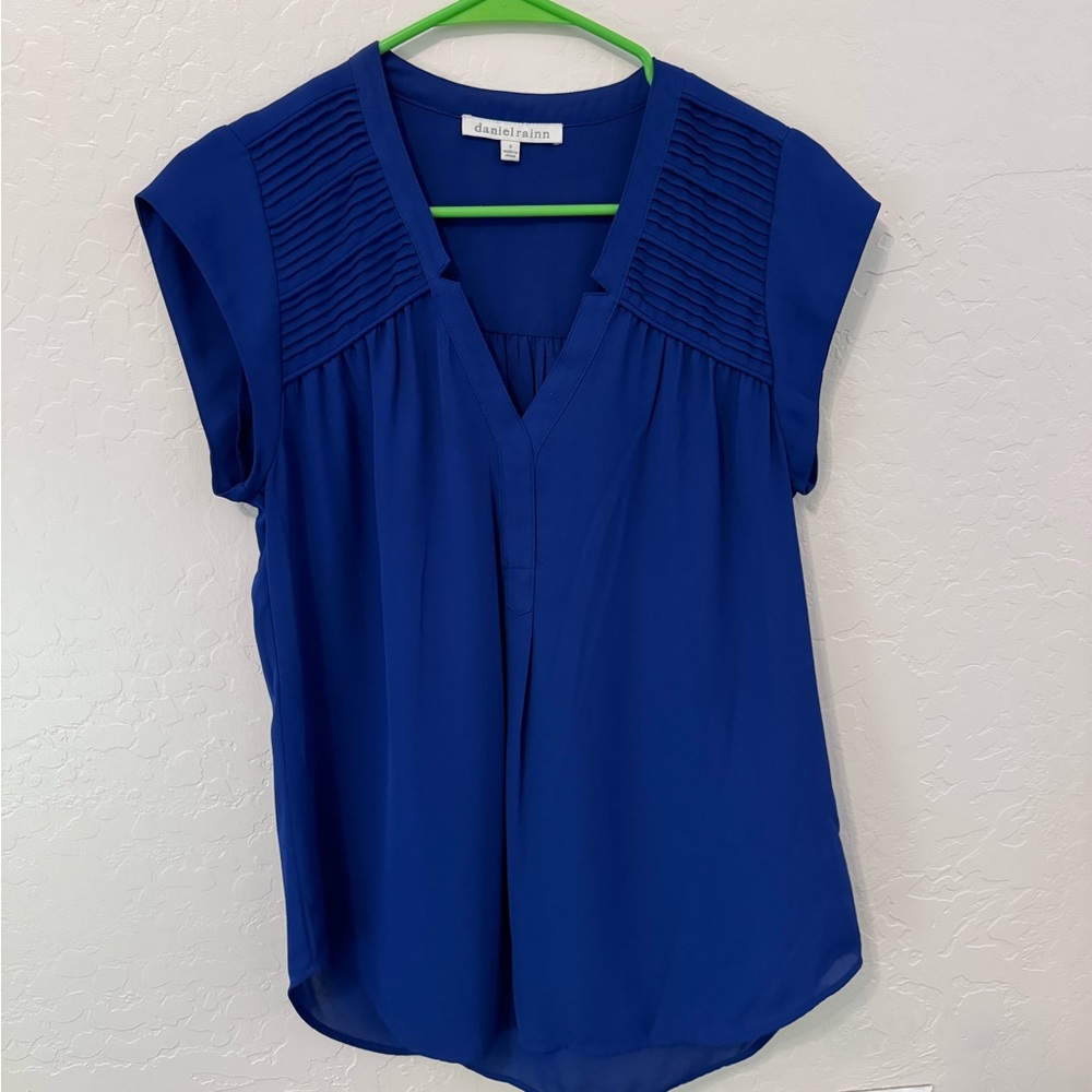 Blue light blouse